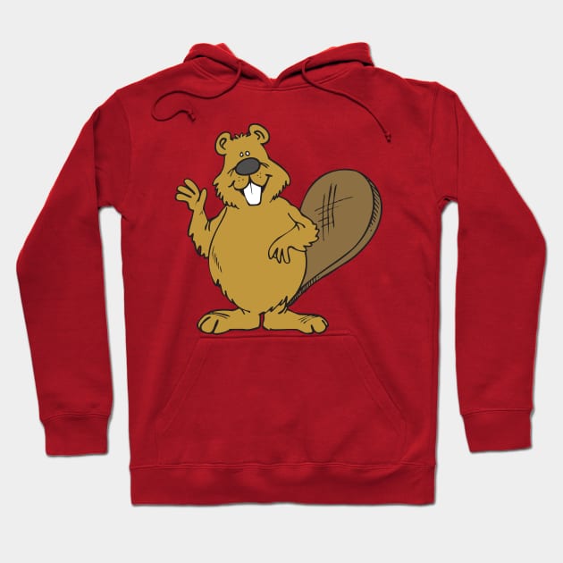 Canadian Beaver Hoodie by KarmicKal